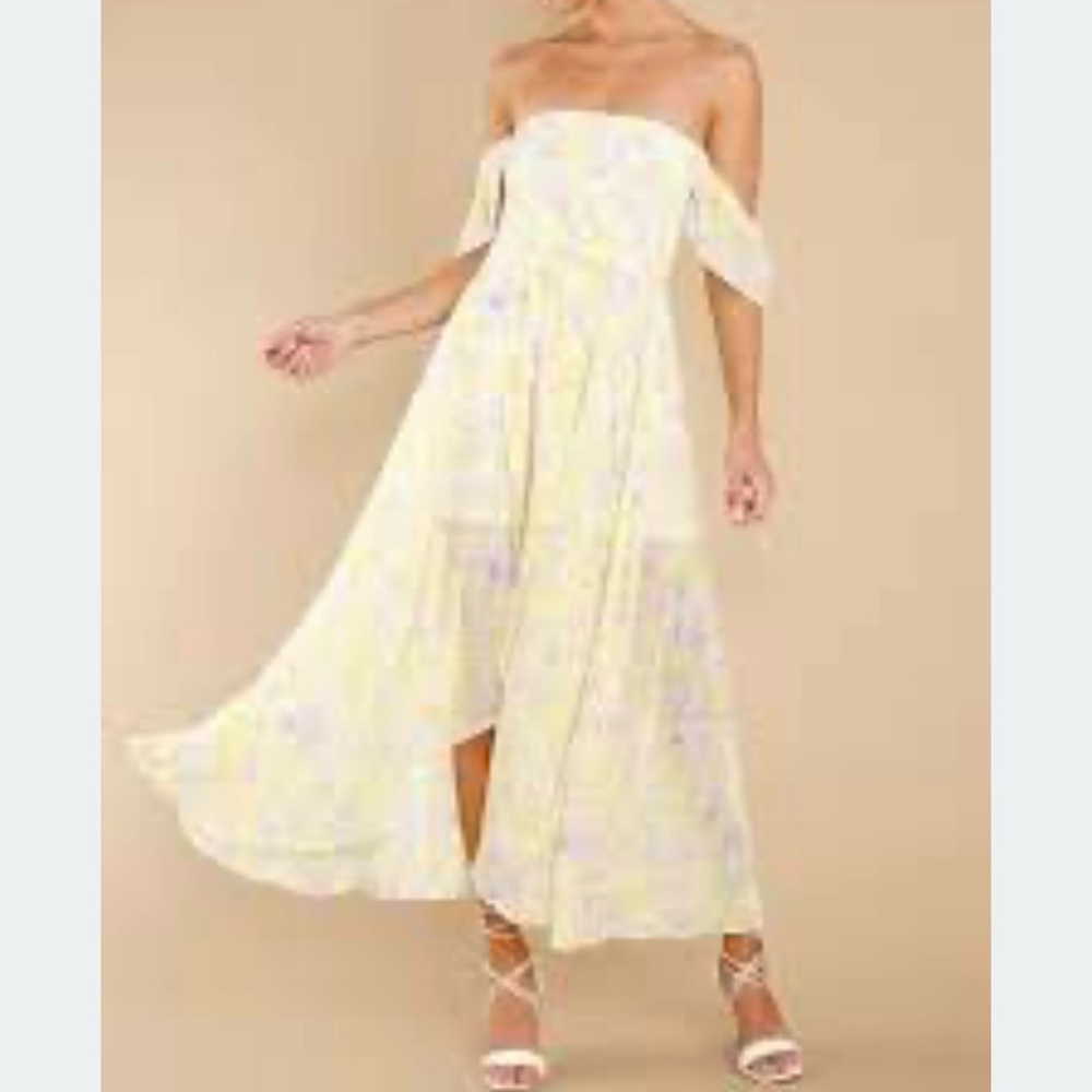 HYFVE off shoulder floral dress